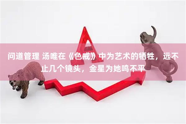 问道管理 汤唯在《色戒》中为艺术的牺牲，远不止几个镜头，金星为她鸣不平