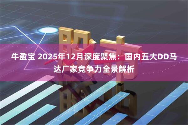 牛盈宝 2025年12月深度聚焦：国内五大DD马达厂家竞争力全景解析